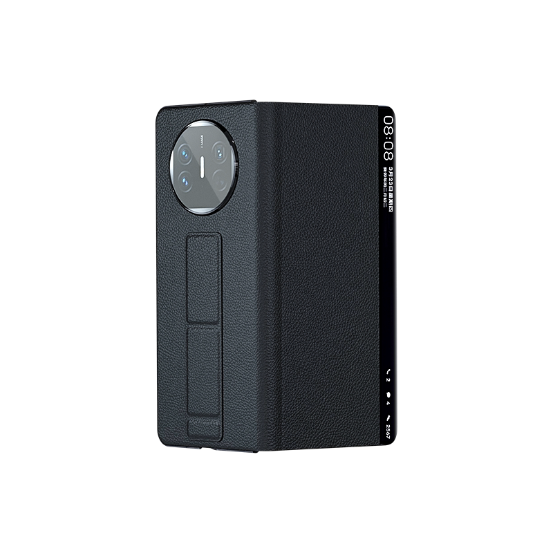 【官方正品】皮皮壳适用华为x7手机壳新款matex6腕带真皮全包超薄磁吸x7典藏版翻盖保护壳防摔华为x5皮套男女