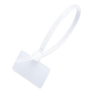 标牌尼龙扎带印字标记理线标签记号塑料扎线带捆绑彩色网线吊牌