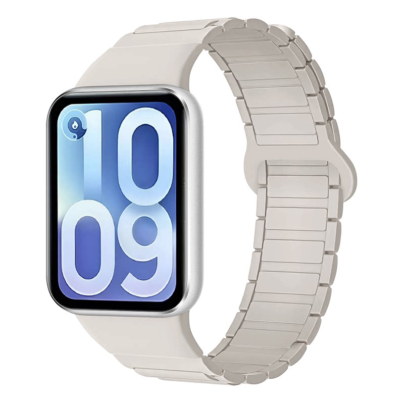 适用小米10pro/9pro表带磁吸硅胶