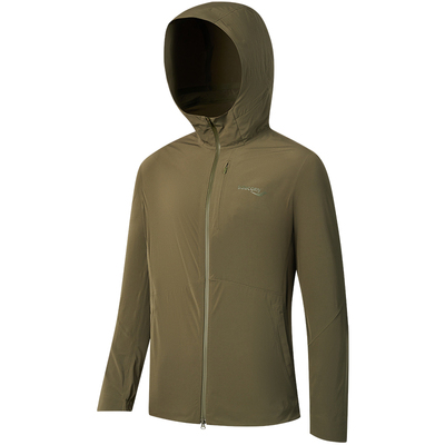 Saucony索康尼秋冬新款男子跑步梭织运动外套男连帽夹克风衣秋季