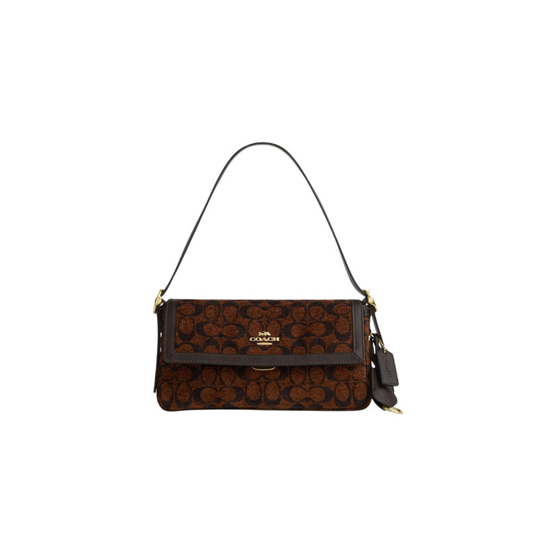 COACH/蔻驰手提单肩中号品牌徽标