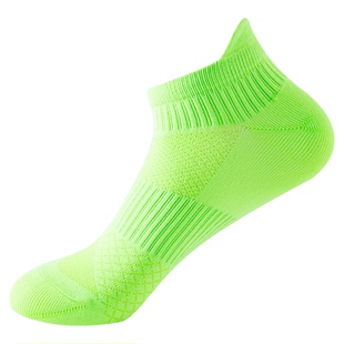 宝图曼专业运动袜减震防磨高弹不勒跑步户外健身舒适透气船袜
