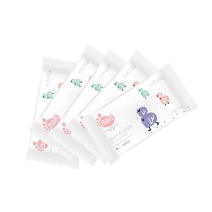 【会员】试用装5片BBG丝薄纸尿裤超薄透气拉拉裤尿不湿SM日用母婴