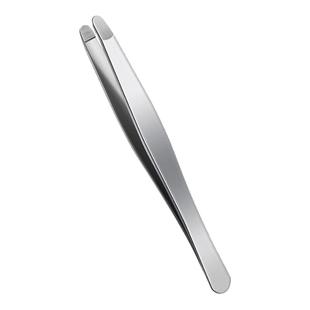 圆头眉毛夹子拔胡子白头发神器拔毛钳夹的小镊子不锈钢眉夹女修眉