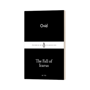 英文原版 The Fall of Icarus 堕落的伊卡路斯 奥维德 小黑书 英文版 进口英语原版书籍