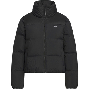 adidas阿迪达斯三叶草女子运动休闲保暖立领羽绒服外套KC2659