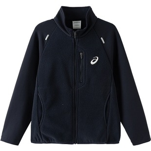 亚瑟士童装25年秋冬新款儿童摇粒绒内胆外套男女童内搭拼色抓绒衣