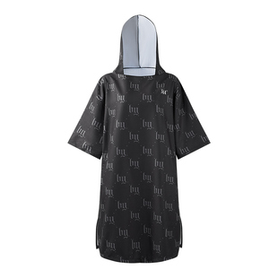 361游泳浴袍冬季保暖速干可穿式成人吸水浴巾斗篷男女款沙滩外套