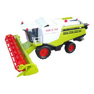 农机车系列玩具收割机模型 惯性农夫车拖拉机 大型工程车儿童玩具