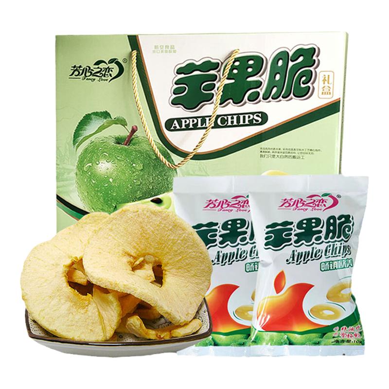 推荐苹果脆片礼盒无油0脂肪0添加
