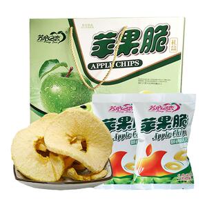 推荐苹果脆片礼盒无油0脂肪0添加