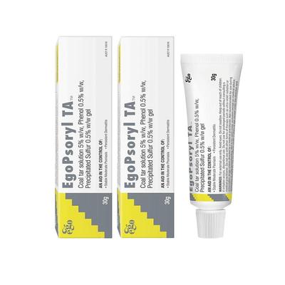 澳洲 Ego Psoryl意高牛皮癣专用膏舒缓皮肤瘙痒皮炎银屑病30g*2支