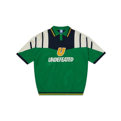 UNDEFEATED足球元素POLO毛衣
