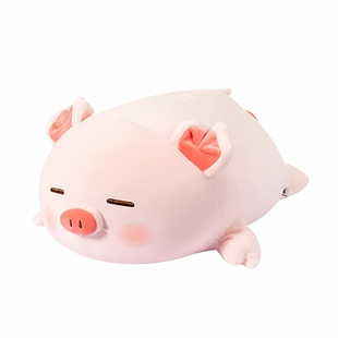 MINISO名创优品bobo猪玩偶睡觉抱公仔娃娃抱枕靠枕搞怪新年礼物