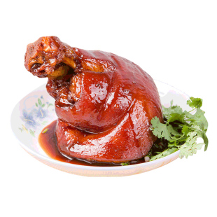 周庄特产大礼包沈万三家蹄膀/猪蹄/东坡肉/酱排骨/醉草鸡五菜礼盒