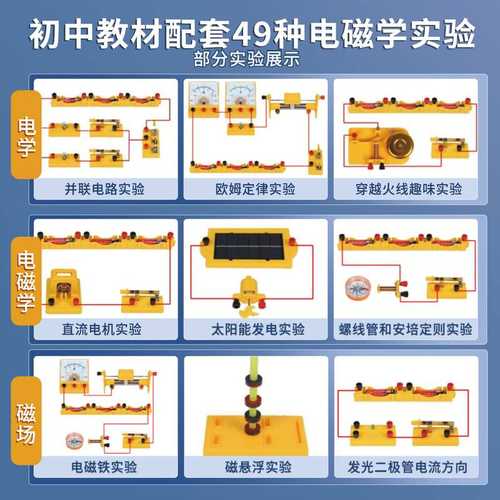 真彩初中物理实验器材全套实验科学人教版电路灯泡同步箱初三电学