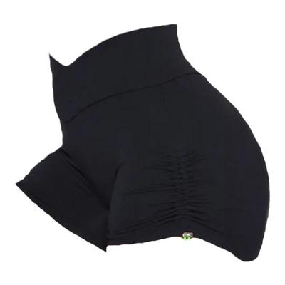 官网代购炸黑色抽绳V腰短裤