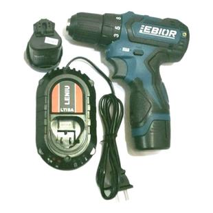 EBIOR无刷充电手电钻12V锂电池家用手钻工业级小电转多功能螺丝刀