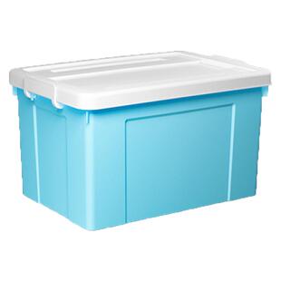 塑料收纳箱家用衣服玩具书本整理箱车载后备储物箱收纳盒周转箱子