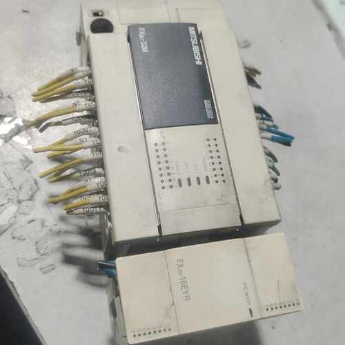 咨询后拍三菱PLC FX3U-32MR/ES-AFX2N-16EY