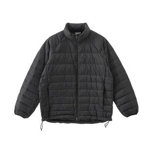 BUTTBILL 25AW基础休闲90白鸭绒防泼水轻量排骨立领无胆羽绒服男