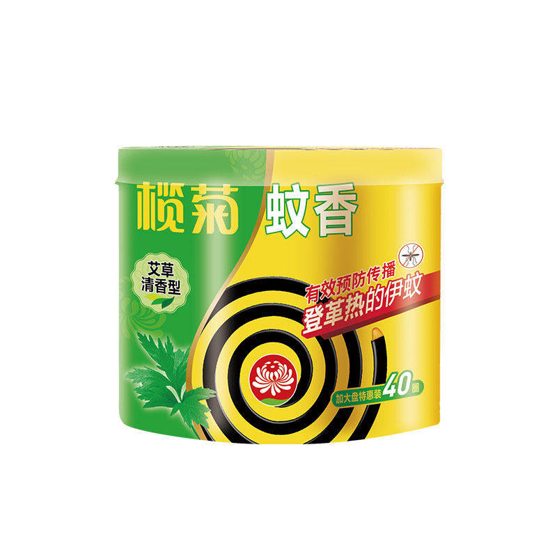 榄菊蚊香驱蚊家用艾草盘香非无毒室内宿舍户外野外正品非无烟味