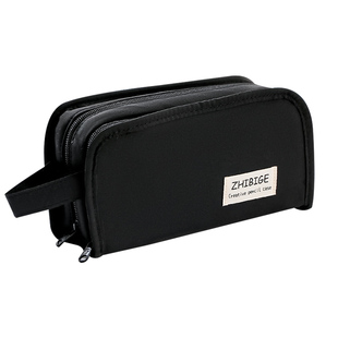 韩式大容量笔袋男孩款2025超火新款文具盒男生小学生初中生用女孩铅笔盒女高颜值ins风二次元透明隐藏痛层包