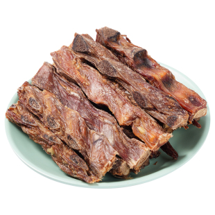 迪迪妈狗狗牛肋排磨牙棒小狗骨头带肉风干牛肋骨换牙训犬奖励零食