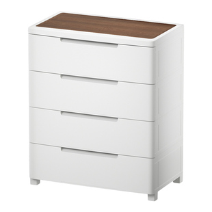 jeko零食置物架客厅玩具整理抽屉式收纳柜家用夹缝多层储物床头柜