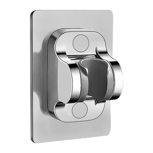 花洒固定座支架免打孔浴室淋浴喷头底座可调节通用花洒座配件