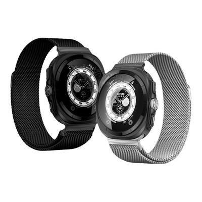 适用三星Galaxy watch7Ultra2025手表带watch8classic专用一体米兰磁吸金属腕表带智能watch6/5/pro运动FE男