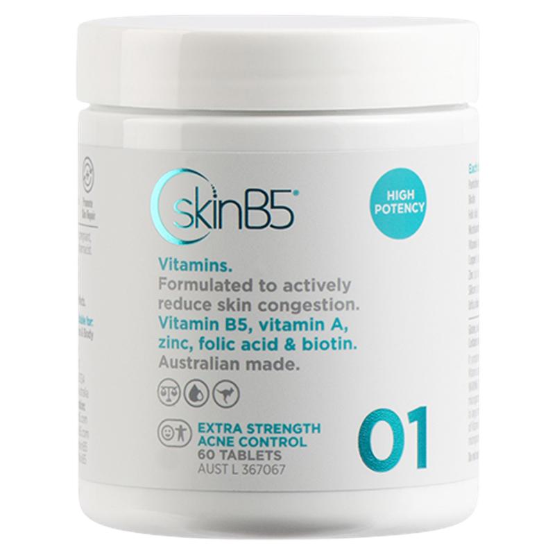 SkinB5祛痘片澳大利亚原装进口