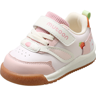 牧童学步鞋春秋新款原创卡通女童软底宝宝鞋轻便学步男童面包鞋子