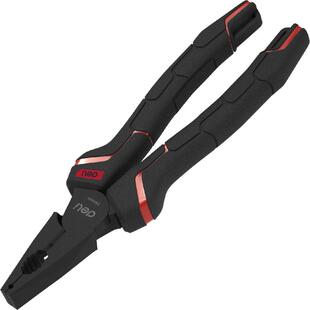 得力老虎钳工业级钢丝钳家用多功能省力剪线钳子电工7寸手钳工具