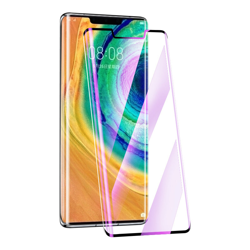 适用华为mate30pro钢化膜全屏覆盖防爆mate30epro手机贴膜曲面保护mate30水凝膜全包mt30rs保时捷