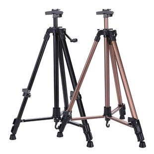 画架画板美术生专用素描工具套装可折叠便携式铝合金画架儿童支架式伸缩三脚架素描画画三角支架子美术写生