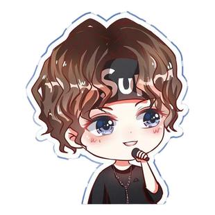 Q版原创约稿手绘卡通游戏照片动漫设明星周边直播头像全身oc定制