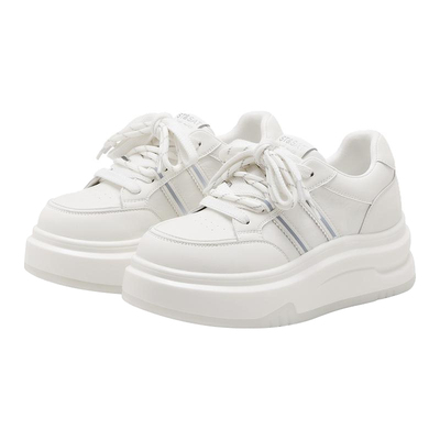 星期六厚底增高休闲小白鞋