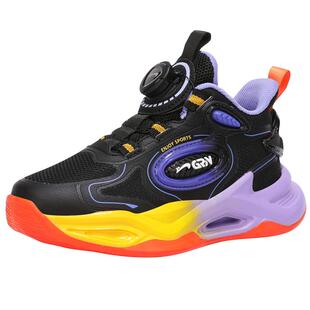 贵人鸟男童运动鞋青少年春季2026新款网面透气晋江男孩防滑跑步鞋