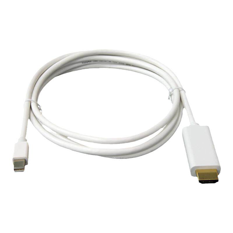 苹果电脑配件macbookair11.6雷电接口13.3寸Mini Displayport转HDMI转接线投屏高清电视转换dp同屏显示器长线