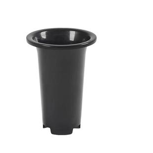 兰花专用盆加厚黑色塑料盆兰花种植盆兰草盆透气沥水无侧孔兰花盆