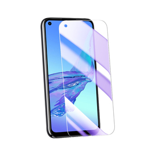 适用oppoa32钢化膜新款防指纹防摔无白边a32手机贴膜全包边防爆高清屏保PDVM00刚化膜全屏覆盖玻璃保护抗蓝光