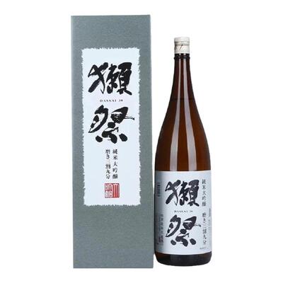 獭祭三割九分纯米大吟酿清酒1.8L