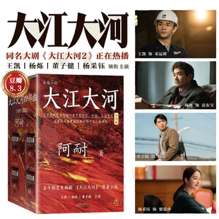 当当网 阿耐作品 大江大河淬火年代原著小说正版全套共4册 宋祖儿电视剧原著光荣的制造 王凯杨烁主演电视剧小说大江东励志畅销书