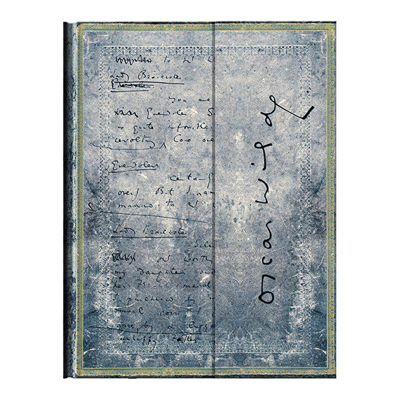 paperblanks佩兰克笔记本本子伟人手稿系列日记本工作学习简约复古记事本精美文具礼物奥斯卡王尔德不可儿戏