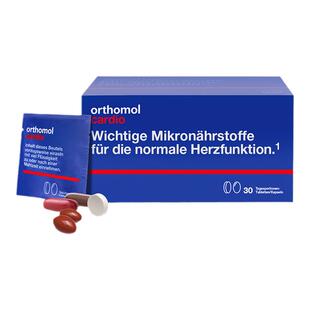 德国奥适宝Orthomol Cardio辅酶Q10心脏心肌营养素综合营养片剂