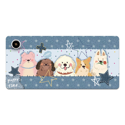 加热鼠标垫超大发热暖桌垫办公暖