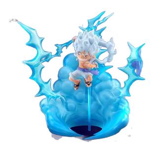 正版现货 眼镜厂WCF航海王尼卡路飞五档KOA笔架笔筒系列景品手办