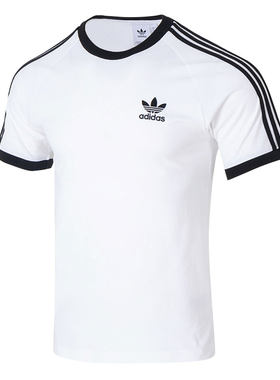 【自营】Adidas阿迪达斯T恤男装女装休闲运动服情侣上衣透气短袖