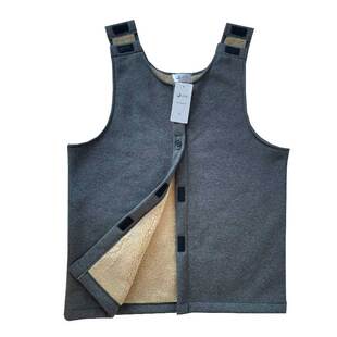 老年人方便穿脱加绒保暖马夹肩部手术骨折病人开肩护理服背心秋冬